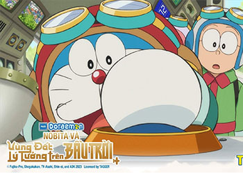 Review Doraemon movie 42: Nobita và vùng đất lý tưởng trên bầu trời